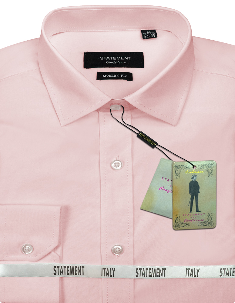 STANDARD PINK MENS DRESS SHIRT 