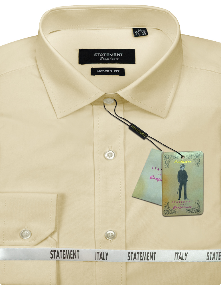 STANDARD TAN MENS DRESS SHIRT  